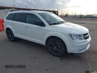 2017 Dodge Journey SE with VIN 3C4PDCAB6HT670624, listed as a IAAI auction lot 41777947 with 143,496 mi miles and . Bid and sale history available at carsss.com. Image 1.