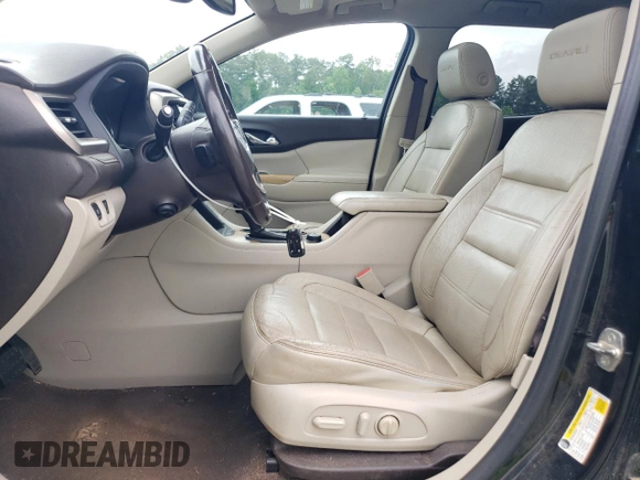 2017 GMC Acadia Denali with VIN 1GKKNPLSXHZ191227, listed as a Copart auction lot 55294825 with 169,339 mi miles and Salvage title. Bid and sale history available at DreamBid. Image 7.