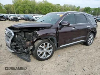 2020 Hyundai Palisade SEL z VIN KM8R34HE9LU110642, wystawiony jako Copart lot #52636265 z przebiegiem 78 527 mil mil oraz Szkoda całkowita • Salvage title. Historia ofert i sprzedaży dostępna na DreamBid. Obrazek 1.