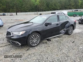 2018 Acura TLX Advance with VIN 19UUB3F75JA001109, listed as a Copart auction lot 53670425 with 71,745 mi miles and Salvage title. Bid and sale history available at DreamBid. Image 1.