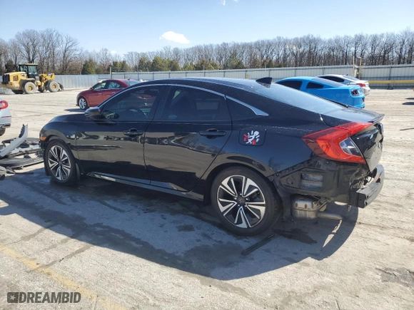 2016 Honda Civic Sedan EX-T with VIN 19XFC1F35GE011411, listed as a Copart auction lot 47956515 with 104,820 mi miles and Salvage Title. Bid and sale history available at carsss.com. Image 2.