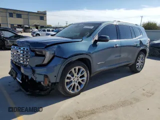 2024 GMC Acadia AWD Denali z VIN 1GKENRKS7RJ185895, wystawiony jako Copart lot #80492554 z przebiegiem 2716 mil mil oraz Szkoda całkowita • Salvage title. Historia ofert i sprzedaży dostępna na DreamBid. Obrazek 1.