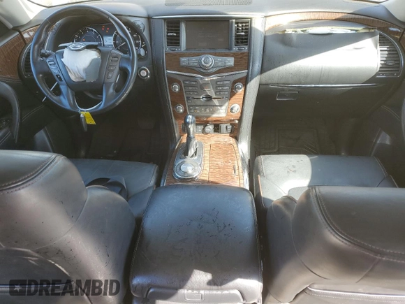 2020 Nissan Armada SV with VIN JN8AY2ND1LX017815, listed as a Copart auction lot 76113454 with 112,407 mi miles and Salvage Title. Bid and sale history available at carsss.com. Image 9.