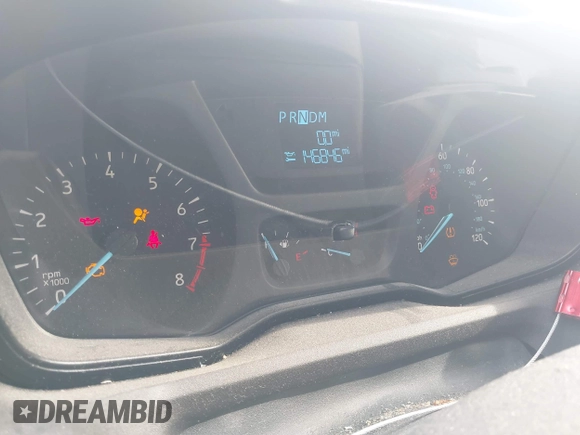2018 Ford Transit with VIN 1FTYE1YM1JKB29601, listed as a IAAI auction lot 42085587 with 146,846 mi miles and . Bid and sale history available at DreamBid. Image 7.
