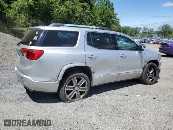 2018 GMC Acadia Denali z VIN 1GKKNXLS1JZ182650, wystawiony jako Copart lot #57838865 z przebiegiem 114 317 mil mil oraz Szkoda całkowita • Salvage title. Historia ofert i sprzedaży dostępna na DreamBid. Obrazek 3.