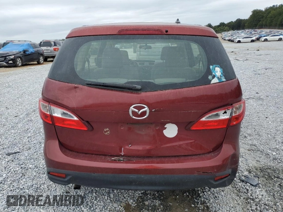 2012 Mazda 5 Sport with VIN JM1CW2BL6C0112031, listed as a Copart auction lot 71823644 with 254,294 mi miles and Salvage Title. Bid and sale history available at DreamBid. Image 6.