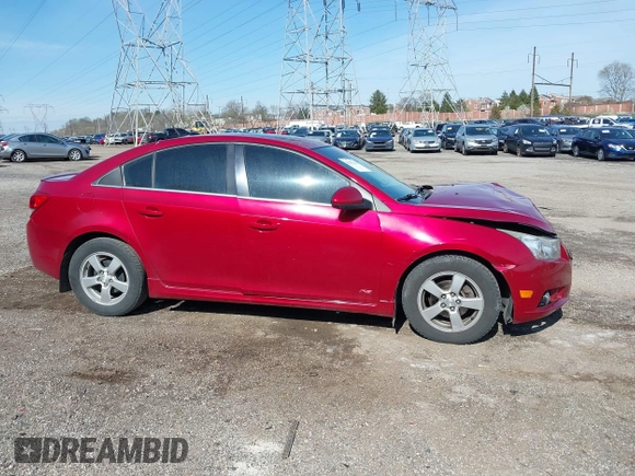 2014 Chevrolet Cruze 1LT with VIN 1G1PC5SB2E7427835, listed as a IAAI auction lot 41945214 with 179,843 mi miles and . Bid and sale history available at DreamBid. Image 14.