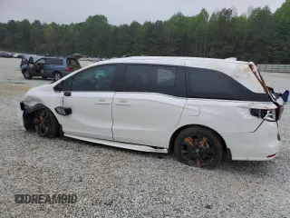 2024 Honda Odyssey Sport with VIN 5FNRL6H72RB067314, listed as a Copart auction lot 54873405 with 20,805 mi miles and Salvage Title. Bid and sale history available at DreamBid. Image 2.