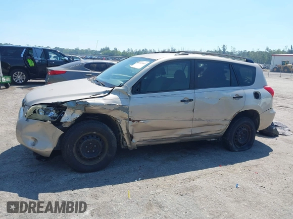 2008 Toyota RAV4 with VIN JTMZD33V186070507, listed as a IAAI auction lot 41849087 with 126,612 mi miles. Bid and sale history available at carsss.com. Image 6.