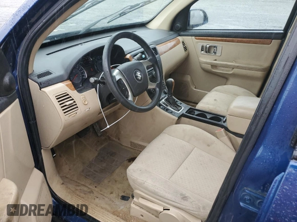 2008 Suzuki XL7 with VIN 2S3DB117586105036, listed as a Copart auction lot 79502344 with 227,215 mi miles and Salvage Title. Bid and sale history available at carsss.com. Image 7.