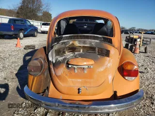 1973 Volkswagen Beetle with VIN 1332919096, listed as a Copart auction lot 81315254 with 53,111 mi miles and Salvage Title. Bid and sale history available at DreamBid. Image 6.