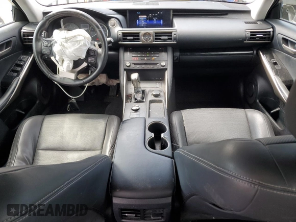 2018 Lexus IS 300 with VIN JTHC81D24J5030385, listed as a Copart auction lot 57968765 with 135,212 mi miles and Salvage title. Bid and sale history available at DreamBid. Image 8.