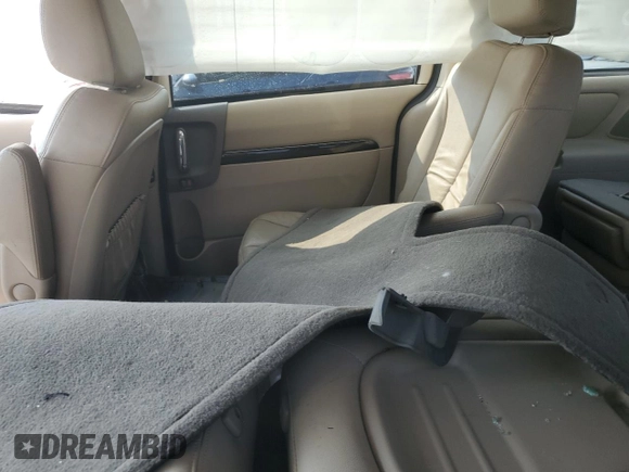 2014 Kia Sedona EX with VIN KNDMH4C74E6579346, listed as a Copart auction lot 64007164 with 0 mi miles and Salvage Title. Bid and sale history available at carsss.com. Image 12.