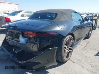 2020 Jaguar F-Type with VIN SAJD85FV9LCK65563, listed as a IAAI auction lot 41862418 with 22,807 mi miles and . Bid and sale history available at DreamBid. Image 4.