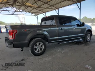 2017 Ford F-150 XL with VIN 1FTFW1EFXHFC51080, listed as a Copart auction lot 56466455 with 87,235 mi miles and Salvage title. Bid and sale history available at DreamBid. Image 3.
