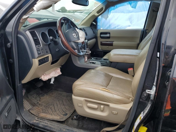 2012 Toyota Sequoia Platinum with VIN 5TDYY5G16CS041533, listed as a Copart auction lot 64094234 with 206,205 mi miles and Salvage Title. Bid and sale history available at carsss.com. Image 7.