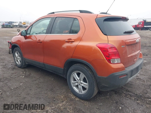 2016 Chevrolet Trax LT z VIN KL7CJLSB2GB659803, wystawiony jako IAAI lot #41576893 z przebiegiem 107 337 mil mil oraz . Historia ofert i sprzedaży dostępna na DreamBid. Obrazek 3.