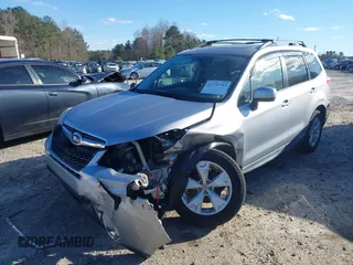 2015 Subaru Forester Premium z VIN JF2SJADC1FH827078, wystawiony jako IAAI lot #41731753 z przebiegiem 152 520 mil mil oraz . Historia ofert i sprzedaży dostępna na DreamBid. Obrazek 2.