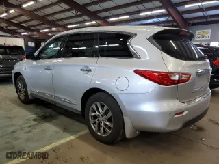 2014 Infiniti QX60 with VIN 5N1AL0MM0EC535839, listed as a Copart auction lot 83024644 with 121,613 mi miles and Salvage Title. Bid and sale history available at carsss.com. Image 2.