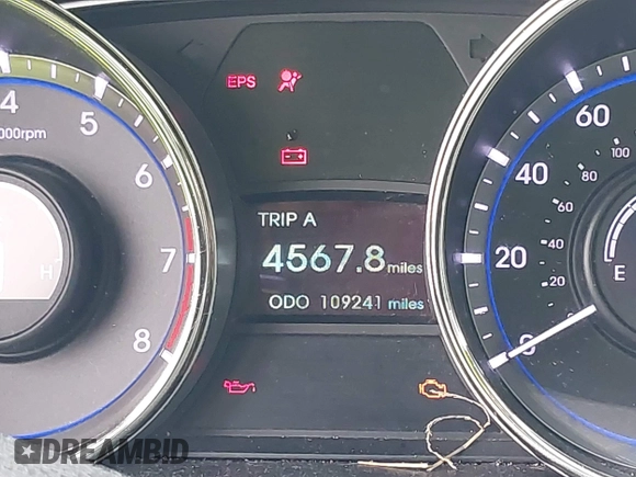 2013 Hyundai Sonata Limited with VIN 5NPEC4AC0DH732425, listed as a IAAI auction lot 42030047 with 109,241 mi miles and . Bid and sale history available at DreamBid. Image 7.
