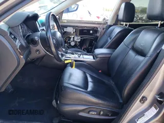 2012 Infiniti M with VIN JN1BY1AP8CM333534, listed as a Copart auction lot 68281463 with 124,182 mi miles and Salvage Title. Bid and sale history available at carsss.com. Image 7.