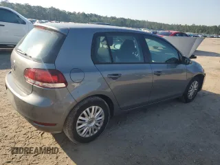 2011 Volkswagen Golf with VIN WVWDA7AJ1BW261006, listed as a Copart auction lot 56960695 with Not provided miles and Salvage title. Bid and sale history available at DreamBid. Image 3.