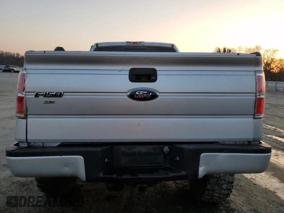 2009 Ford F-150 STX with VIN 1FTRX12879KB52256, listed as a Copart auction lot 44255075 with 211,613 mi miles and Salvage Title. Bid and sale history available at carsss.com. Image 6.