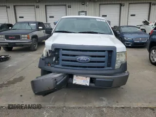 2010 Ford F-150 XL with VIN 1FTFX1CV6AKA84169, listed as a Copart auction lot 81760144 with 281,005 mi miles and Salvage Title. Bid and sale history available at carsss.com. Image 5.