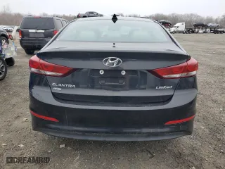 2017 Hyundai Elantra Limited with VIN 5NPD84LF0HH067505, listed as a Copart auction lot 47958715 with 67,824 mi miles and Salvage Title. Bid and sale history available at carsss.com. Image 6.
