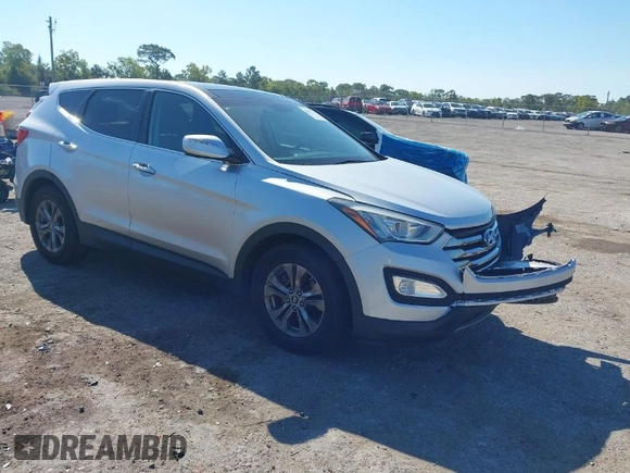 2014 Hyundai Santa Fe Sport with VIN 5XYZU3LB8EG126876, listed as a IAAI auction lot 41897147 with 93,516 mi miles. Bid and sale history available at carsss.com. Image 1.