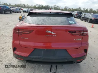2019 Jaguar I-PACE SE with VIN SADHC2S14K1F72754, listed as a Copart auction lot 83487554 with 0 mi miles and Salvage Title. Bid and sale history available at carsss.com. Image 6.