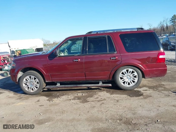 2012 Ford Expedition Limited with VIN 1FMJU2A54CEF54983, listed as a IAAI auction lot 41634529 with NaN miles. Bid and sale history available at carsss.com. Image 14.
