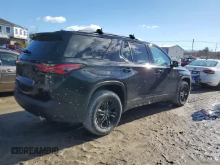 2022 Chevrolet Traverse LT Cloth with VIN 1GNEVGKW1NJ137331, listed as a Copart auction lot 46628215 with 28,137 mi miles and Salvage Title. Bid and sale history available at carsss.com. Image 3.
