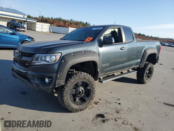 2017 Chevrolet Colorado 4WD Z71 with VIN 1GCHTDEN3H1293100, listed as a Copart auction lot 77504094 with 0 mi miles and Clean Title. Bid and sale history available at carsss.com. Image 1.