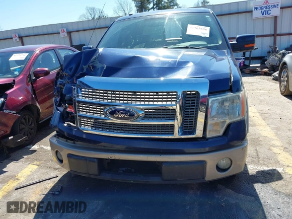 2010 Ford F-150 XL with VIN 1FTFW1CV9AFA91595, listed as a IAAI auction lot 41765696 with 230,965 mi miles. Bid and sale history available at carsss.com. Image 6.