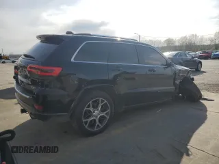 2018 Jeep Grand Cherokee Limited with VIN 1C4RJFBT7JC237907, listed as a Copart auction lot 52303675 with 72,900 mi miles and Salvage title. Bid and sale history available at DreamBid. Image 3.