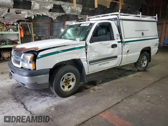 2003 Chevrolet Silverado 1500 LS with VIN 1GCEK14V33Z173927, listed as a Copart auction lot 56017245 with Not Provided miles and Clean Title. Bid and sale history available at DreamBid. Image 1.
