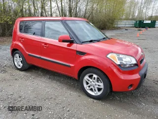 2011 Kia Soul + with VIN KNDJT2A25B7343825, listed as a Copart auction lot 52168345 with 117,204 mi miles and Salvage Title. Bid and sale history available at carsss.com. Image 4.