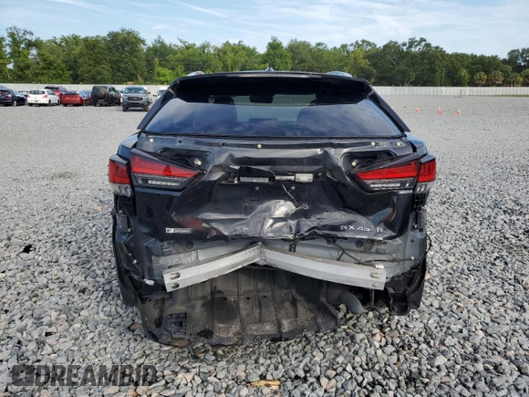 2020 Lexus RX 450h F Sport Performance z VIN 2T2YGMDA2LC048484, wystawiony jako Copart lot #62690575 z przebiegiem 108 783 mil mil oraz Nie do naprawy • Non repairable. Historia ofert i sprzedaży dostępna na DreamBid. Obrazek 6.