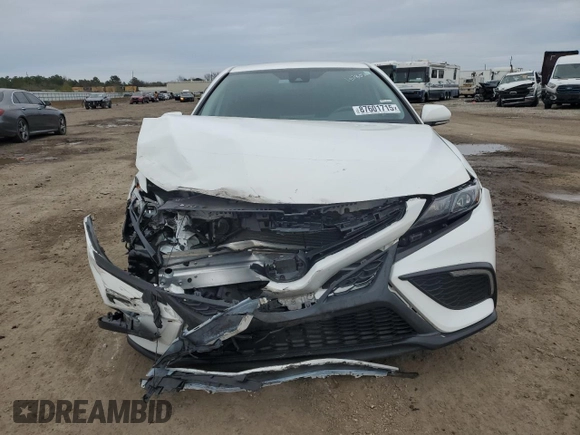 2023 Toyota Camry SE with VIN 4T1T11AK7PU794008, listed as a Copart auction lot 87601715 with 22,560 mi miles and Salvage Title. Bid and sale history available at DreamBid. Image 5.