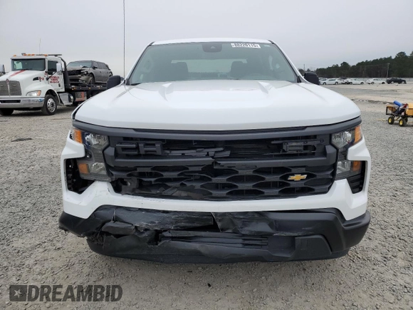 2023 Chevrolet Silverado 1500 with VIN 1GCPAAEDXPZ294137, listed as a Copart auction lot 88220115 with 42,456 mi miles and Salvage Title. Bid and sale history available at DreamBid. Image 5.
