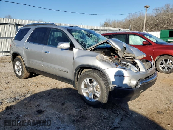 2007 GMC Acadia SLT z VIN 1GKER337X7J104400, wystawiony jako Copart lot #46266275 z przebiegiem 188 362 mil mil oraz Szkoda całkowita • Salvage title. Historia ofert i sprzedaży dostępna na DreamBid. Obrazek 4.