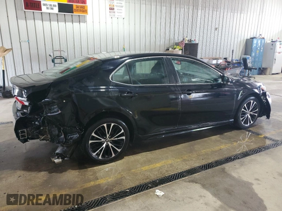 2018 Toyota Camry LE с VIN 4T1B11HK4JU153570, выставлен на аукционе Copart как лот 60234785 с пробегом 75 862 миль миль и Списание • Salvage title. История ставок и продаж доступна на DreamBid. Изображение 3.