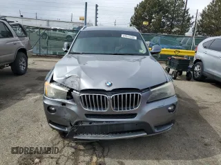 2011 BMW X3 35i with VIN 5UXWX7C56BLT78815, listed as a Copart auction lot 47511435 with 122,453 mi miles and Salvage Title. Bid and sale history available at DreamBid. Image 5.