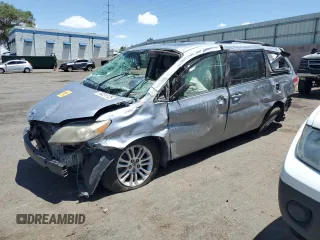 2013 Toyota Sienna XLE AAS with VIN 5TDYK3DC0DS364229, listed as a Copart auction lot 59291125 with Not provided miles and Salvage title. Bid and sale history available at DreamBid. Image 1.