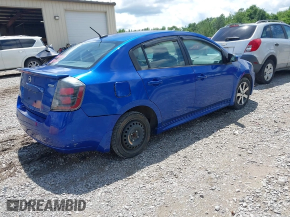 2012 Nissan Sentra S with VIN 3N1AB6AP7CL769683, listed as a IAAI auction lot 42394977 with 132,752 mi miles and . Bid and sale history available at DreamBid. Image 4.