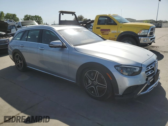 2023 Mercedes-Benz E-Class E 450 with VIN W1KZH6AB9PB174902, listed as a Copart auction lot 52155005 with 11,377 mi miles and Salvage Title. Bid and sale history available at carsss.com. Image 4.