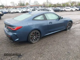 2023 BMW 4 Series M440i xDrive with VIN WBA13AR07PCL27599, listed as a IAAI auction lot 41963102 with 23,526 mi miles and . Bid and sale history available at DreamBid. Image 4.