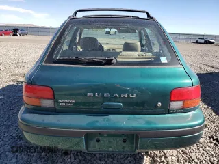 1997 Subaru Impreza L with VIN JF1GF4352VG821519, listed as a Copart auction lot 76420034 with 57,600 mi miles and Clean title. Bid and sale history available at DreamBid. Image 6.