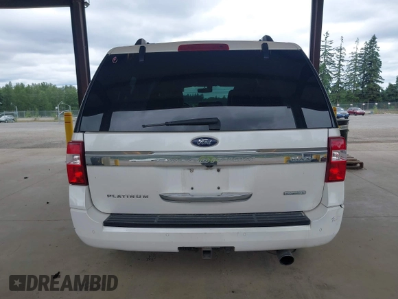 2017 Ford Expedition Max Platinum with VIN 1FMJK1MT9HEA35915, listed as a IAAI auction lot 42626678 with 141,127 mi miles and . Bid and sale history available at DreamBid. Image 17.